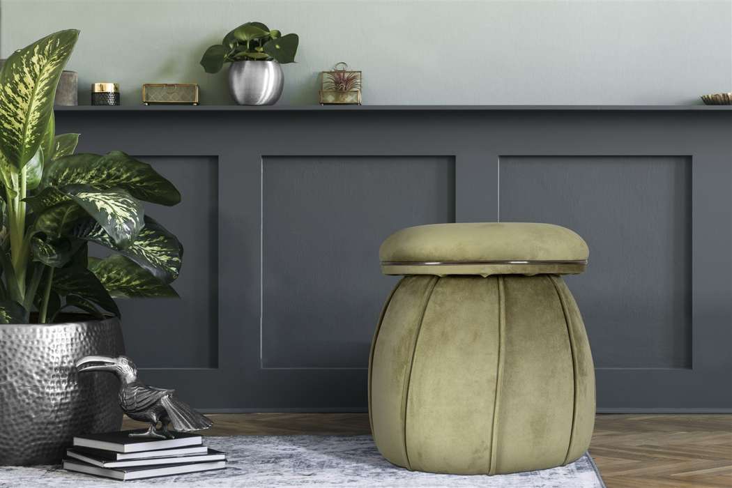 Stool Corin 125 Green / Graphite - Afbeelding 3