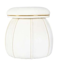 Stool Corin 125 Ivory / Gold