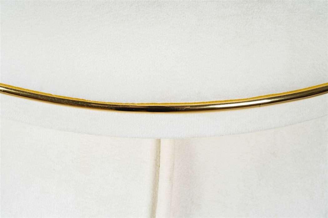 Stool Corin 125 Ivory / Gold - Afbeelding 4