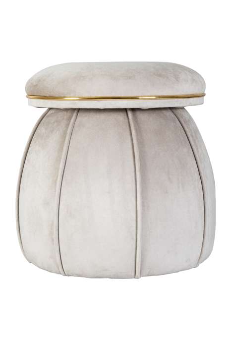 Stool Corin 125 Taupe / Gold