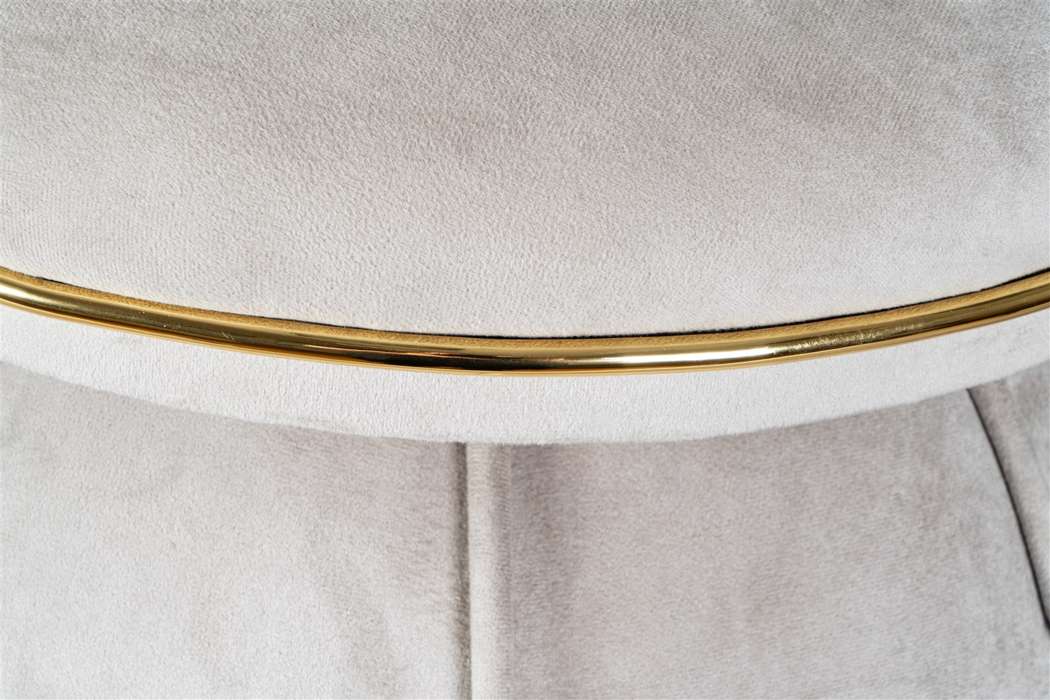 Stool Corin 125 Taupe / Gold - Afbeelding 4