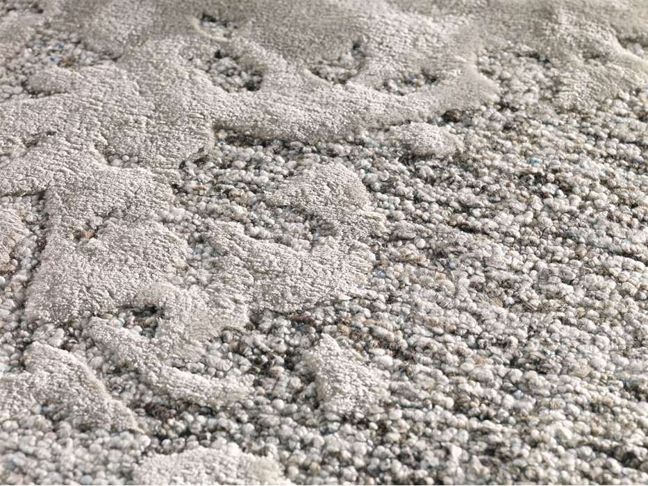 Damast 8066 grijs/naturel 120x180cm - Afbeelding 3
