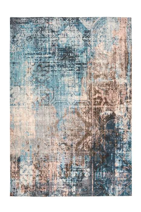 Indiana 300 blauw/bruin 80x150cm