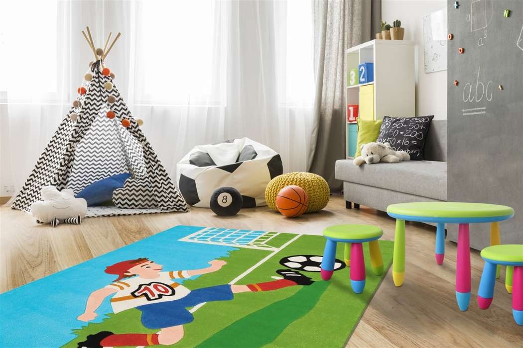 Joy 4090 multi Football 110x160cm - Afbeelding 2