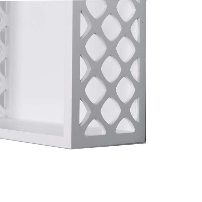 Wandschappen set v 2 Missouri 210 wit en zwart - Afbeelding 3