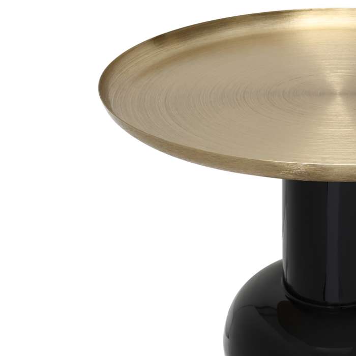 Side Table Art Deco 2225 zwart/goud - Afbeelding 3