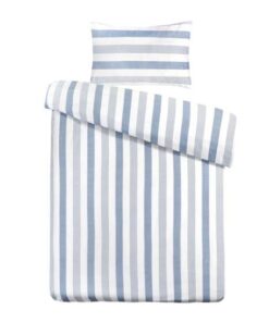 Bed linen Pina 100-DE Blue 135cm x 200cm / 80cm x 80cm