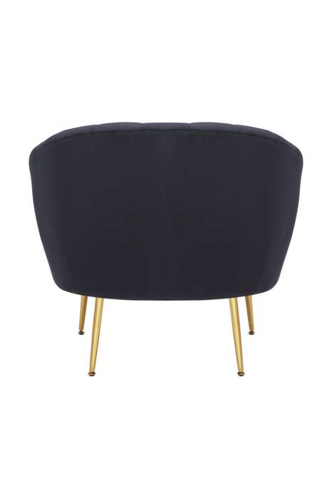 Armchair / Sofa Doreen 125 Black - Afbeelding 2