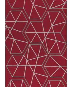 Spirit 3112 rood/grijs 140cmx200cm