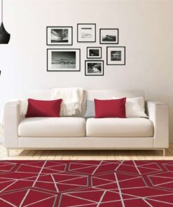 Alternative view of Spirit 3112 rood/grijs 170x240cm