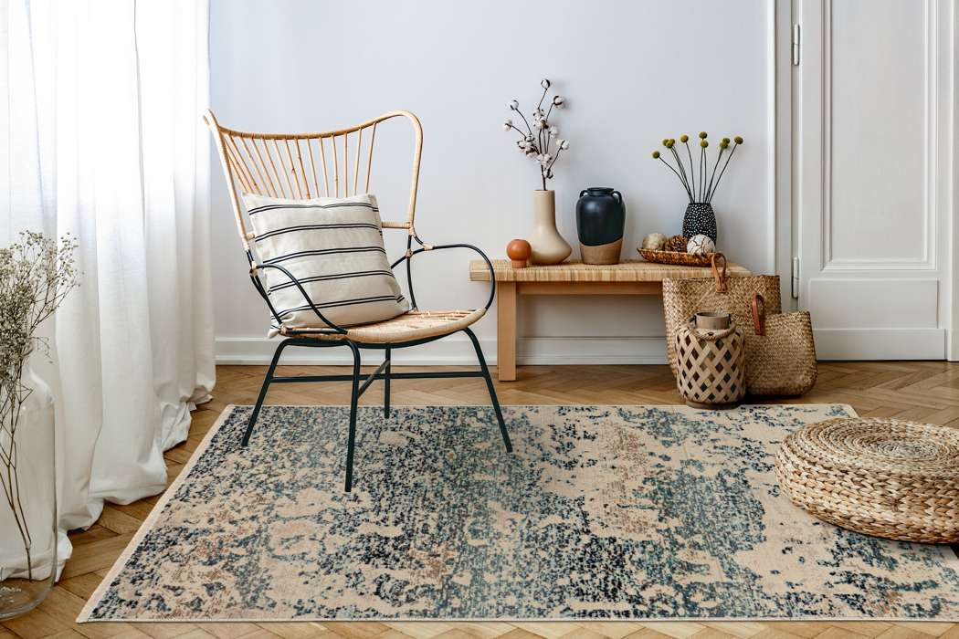 Charin 325 blauw 80x150 cm - Afbeelding 2