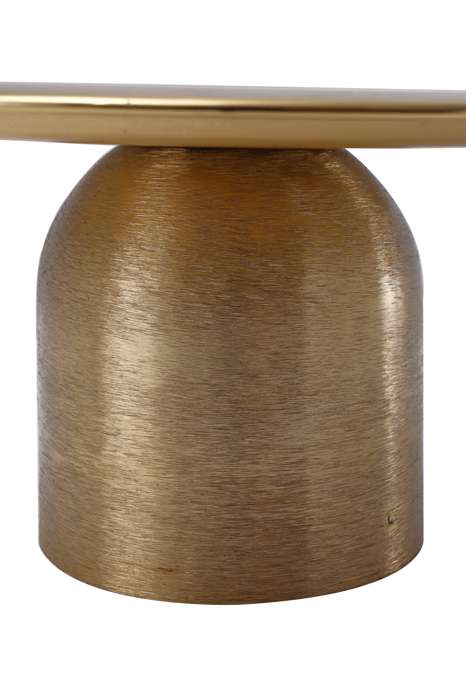 Taartschaal Art Deco 325 goud/roze - Afbeelding 3