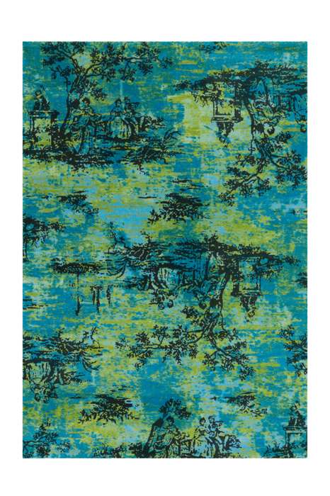 Vintage 5206 turquoise 170x240cm