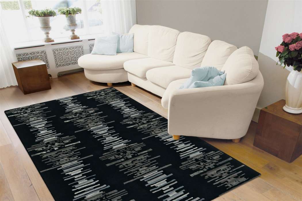 Satin 8060 antraciet 140x200cm - Afbeelding 2