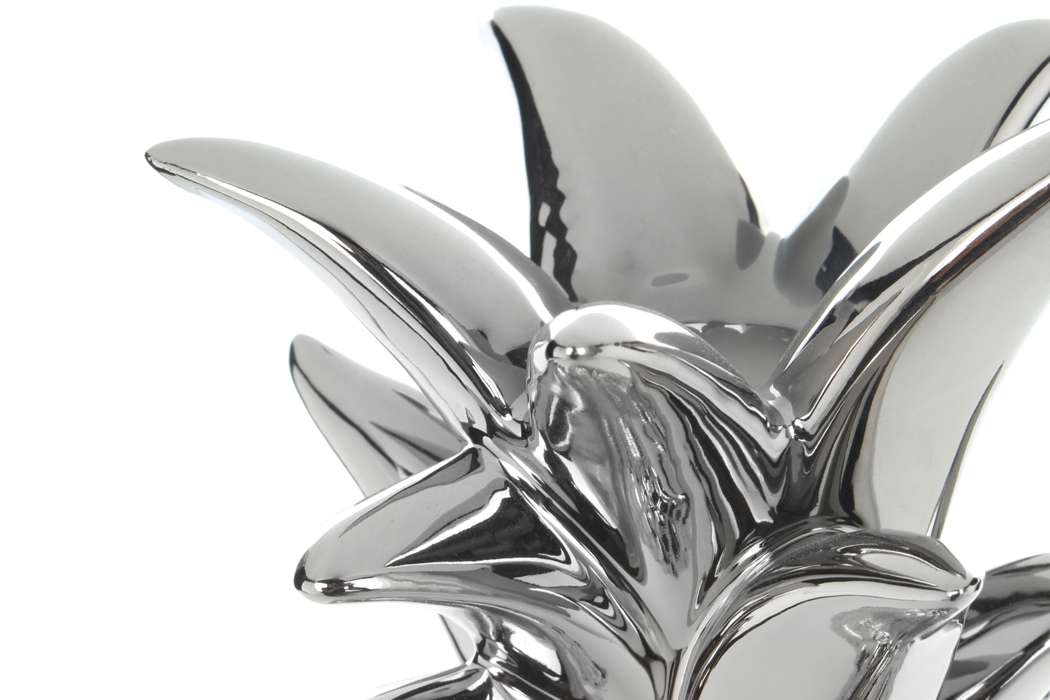 Candle Holder Pineapple 110 silver - Afbeelding 3