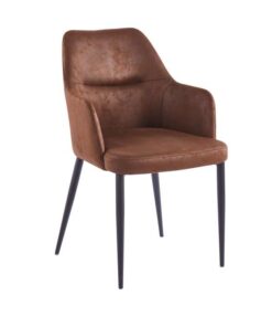 Stoel Merit 225 set van 2 bruin