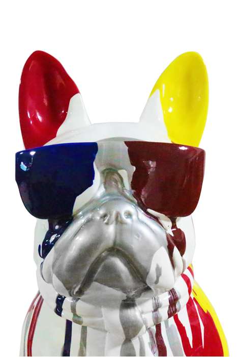 Sculptuur Bulldog 125 Multi - Afbeelding 3