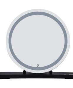 Make up spiegel LED Glamory 125 zwart