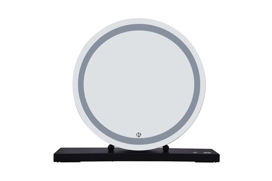 Make up spiegel LED Glamory 125 zwart