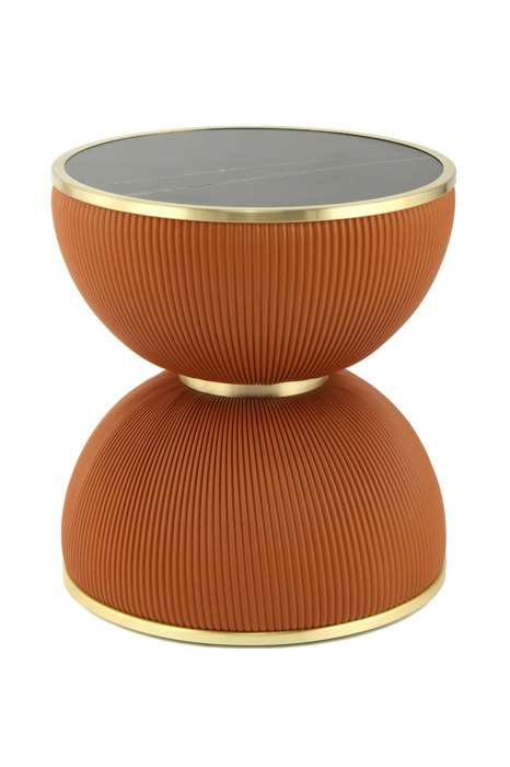 Side table Jokai 225 Cognac - Afbeelding 2