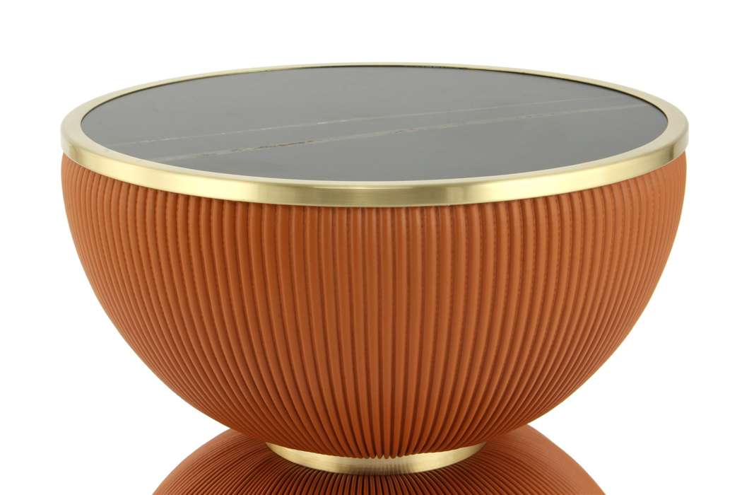 Side table Jokai 225 Cognac - Afbeelding 4