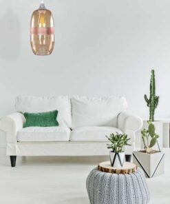 Alternative view of Hanglamp Kari 206 geel