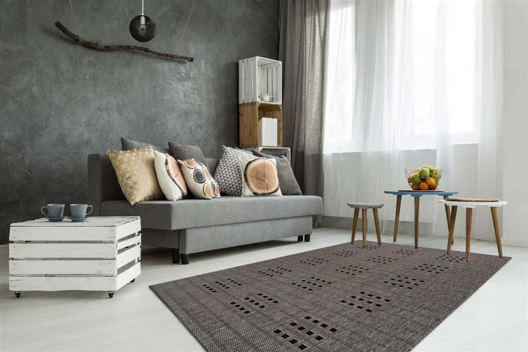 Indonesia - Malang taupe 80cm x 230cm - Afbeelding 5