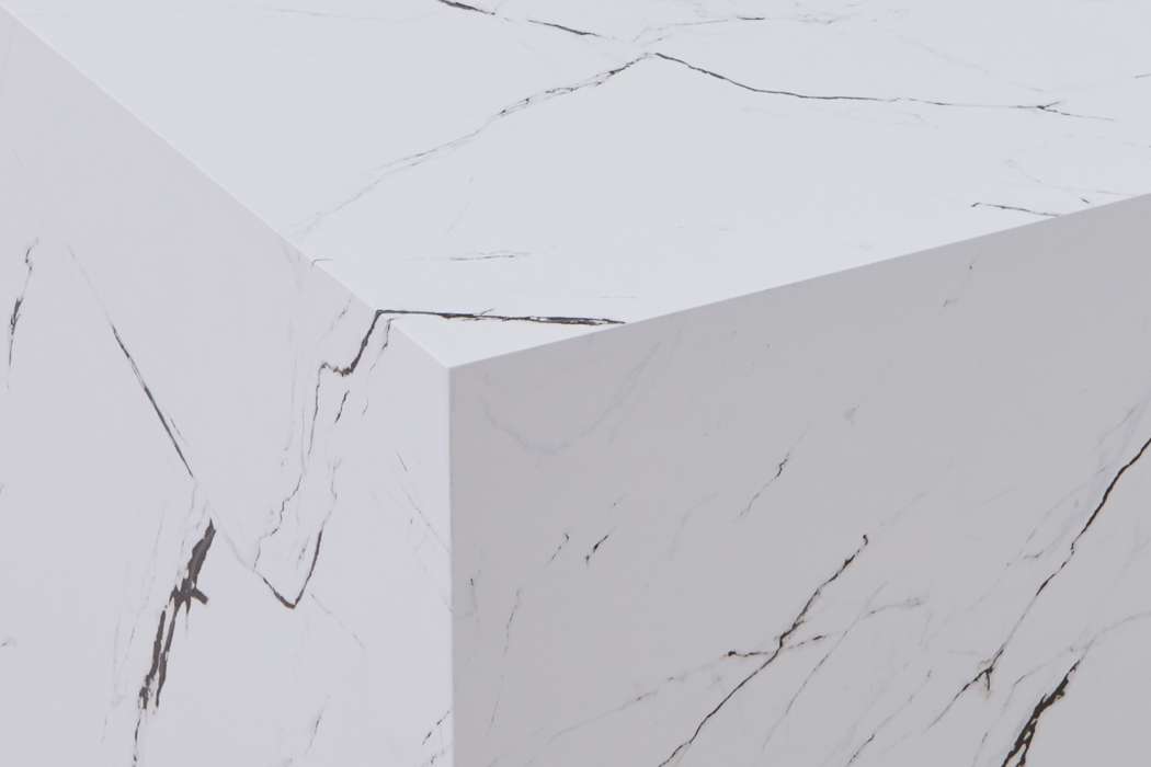 Bijzettafel kubus Cuboid, wit - Afbeelding 3