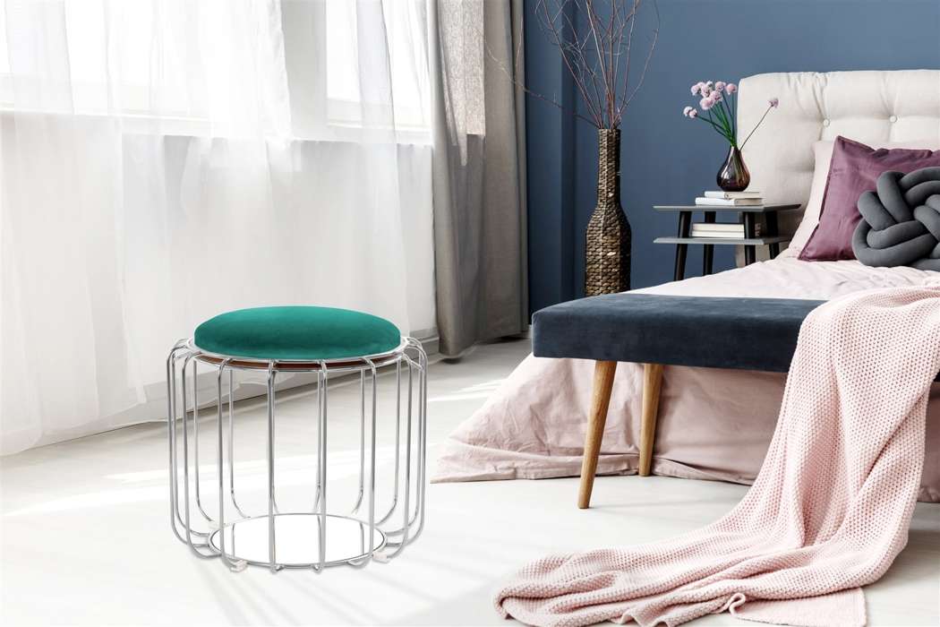 Sidetable / Krukje Comfortable 110 groen/zilver - Afbeelding 2