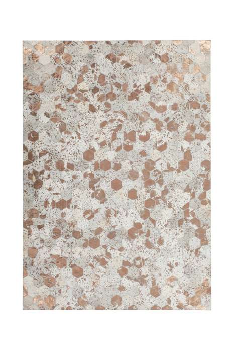 Spark 210 ivoor/chroom 160x230cm