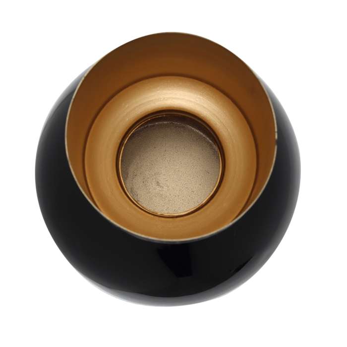 Vaas Art Deco 2125 zwart/goud - Afbeelding 3