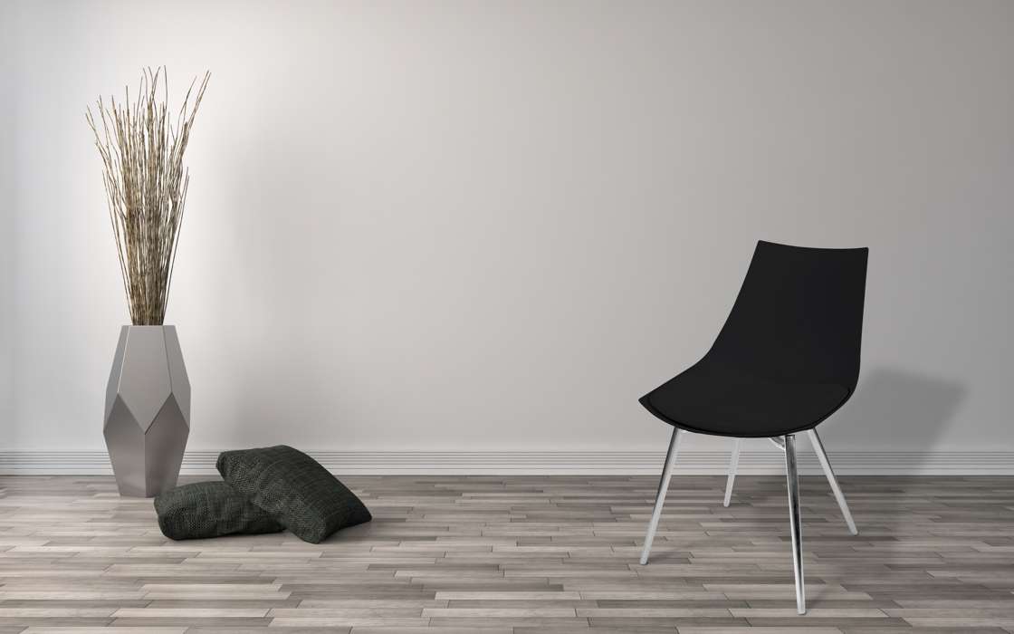 Chair Dakota 110 4er-Set black / chrome - Afbeelding 2