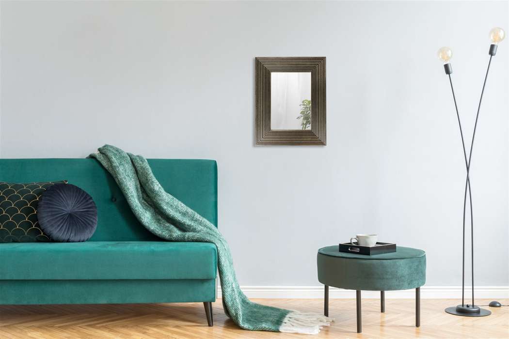 Wandspiegel Harper 125 zwart/goud - Afbeelding 2