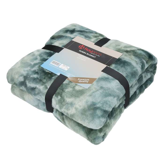 Rumba Blanket 500 Green 230 x 250 cm - Afbeelding 4