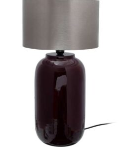 Table lamp Art Deco 725 berry / silver