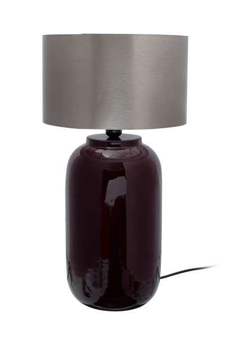 Table lamp Art Deco 725 berry / silver