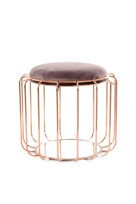 Sidetable / Krukje Comfortable 110 violet /rosé