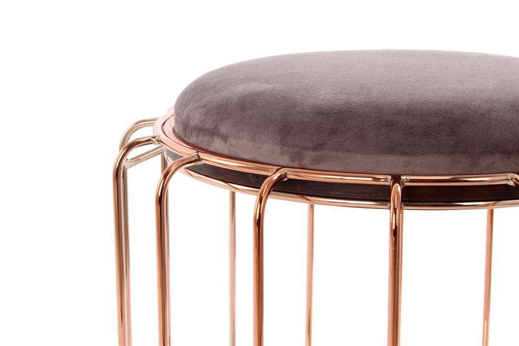 Sidetable / Krukje Comfortable 110 violet /rosé - Afbeelding 3