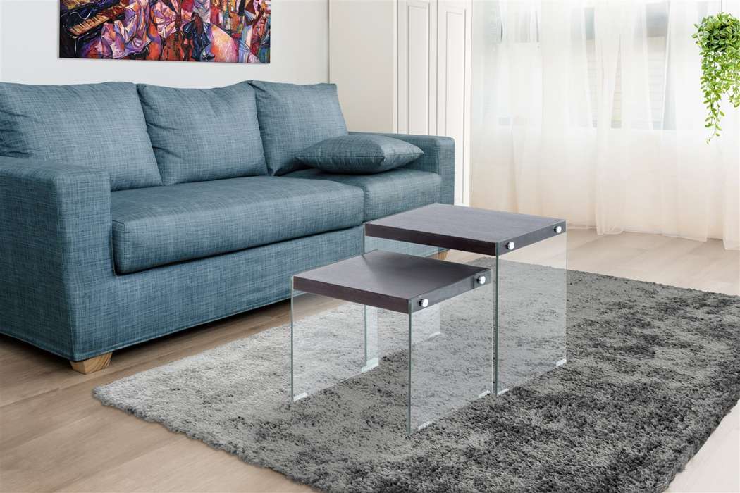 Sidetable set v 2 Elementary 225 donkerbruin - Afbeelding 2