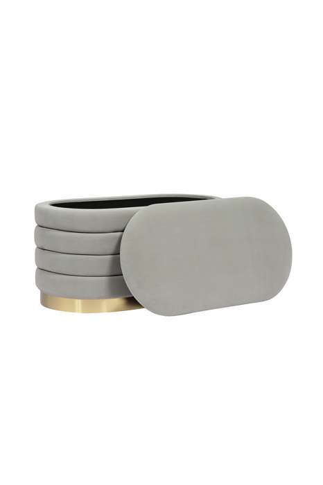 Bench Aiden 125 Gray - Afbeelding 2