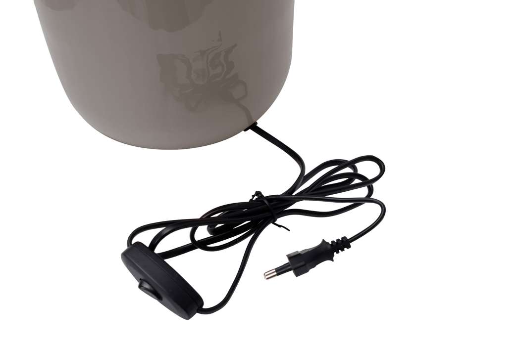 Table lamp Art Deco 725 gray / gold - Afbeelding 2
