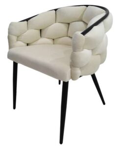 Chair Grace 125 2er-Set cream / black