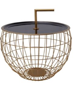 Bijzettafel Art Deco 535 zwart