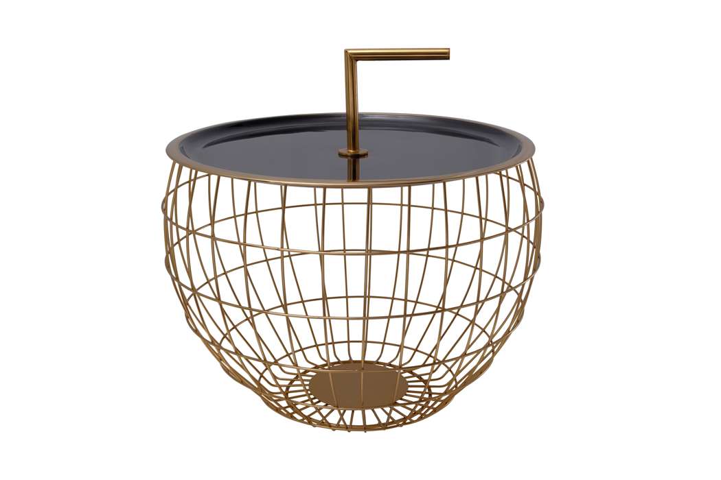 Bijzettafel Art Deco 535 zwart