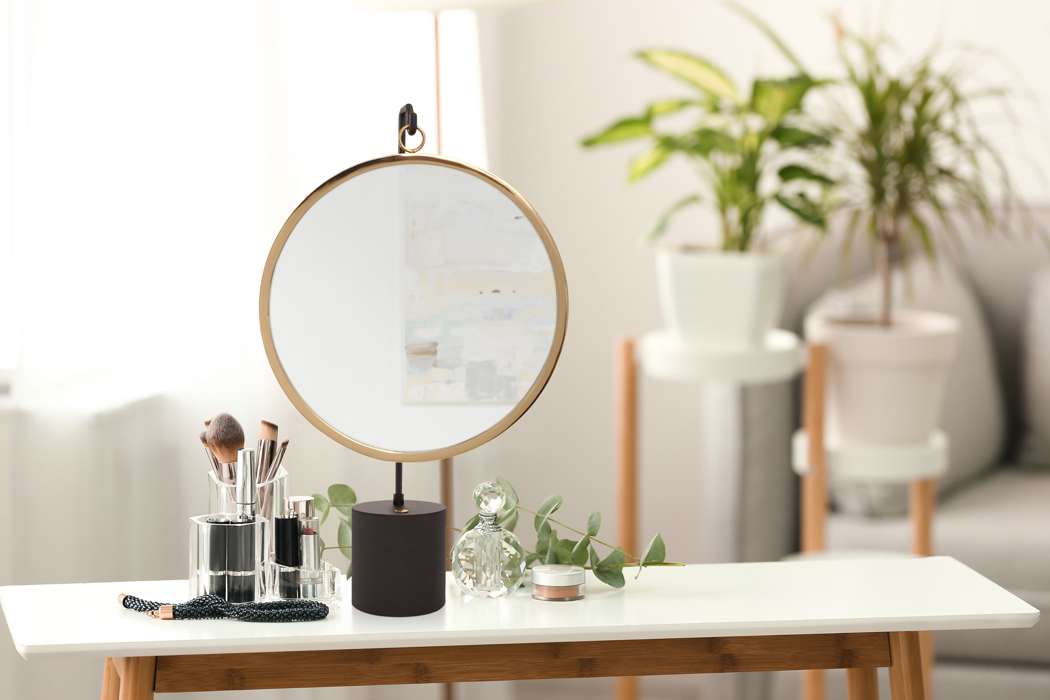 Table mirror Eleganca 325 black / gold - Afbeelding 3