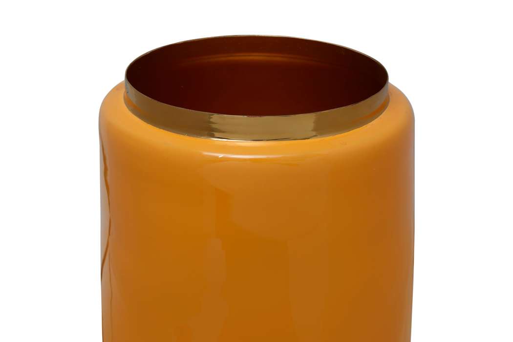 Vaas Art Deco 455 geel/goud - Afbeelding 3