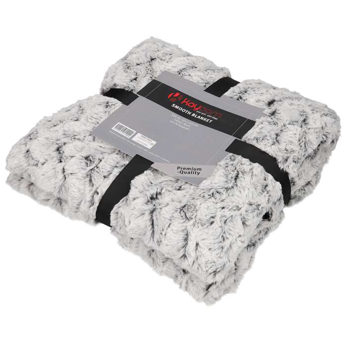 Smooth Blanket 500 Black 150 x 200 cm - Afbeelding 4