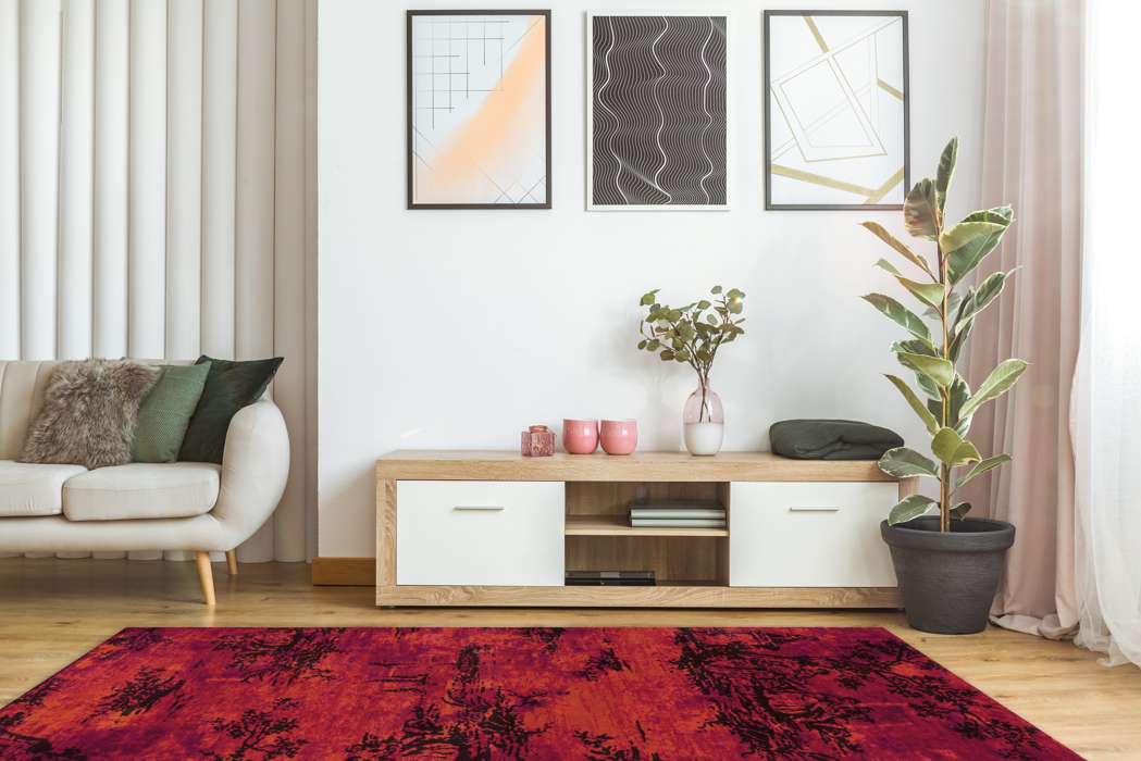Vintage AE 5206 red 170x240cm - Afbeelding 2