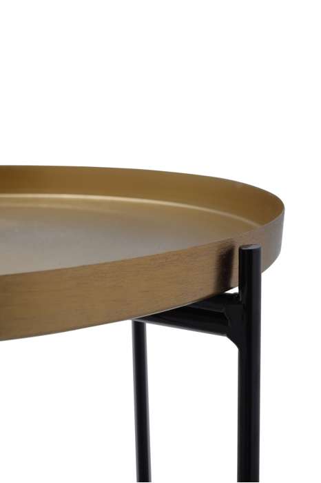 Bijzettafel Louisa 125 goud - Afbeelding 3