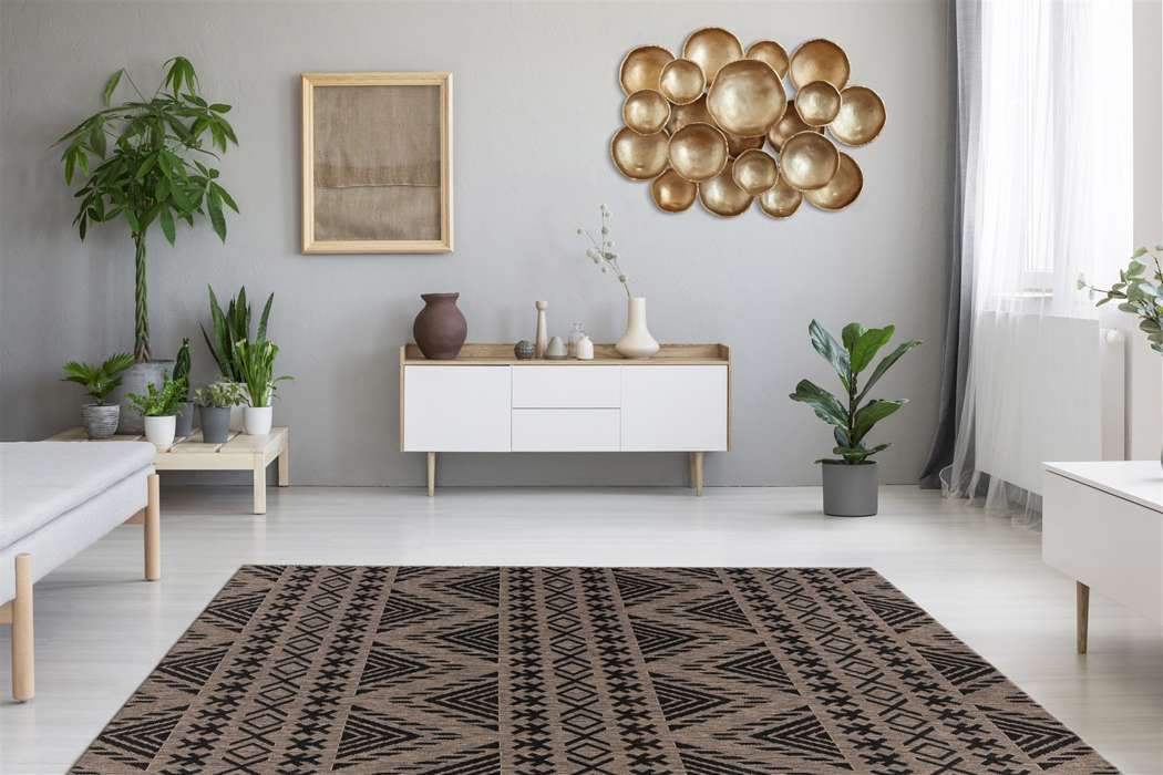 Splash 500 Gray / Brown 200cm x 290cm - Afbeelding 2
